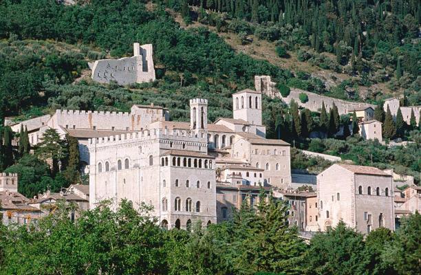 Apartmán La Dimora Di Pietra Gubbio Exteriér fotografie